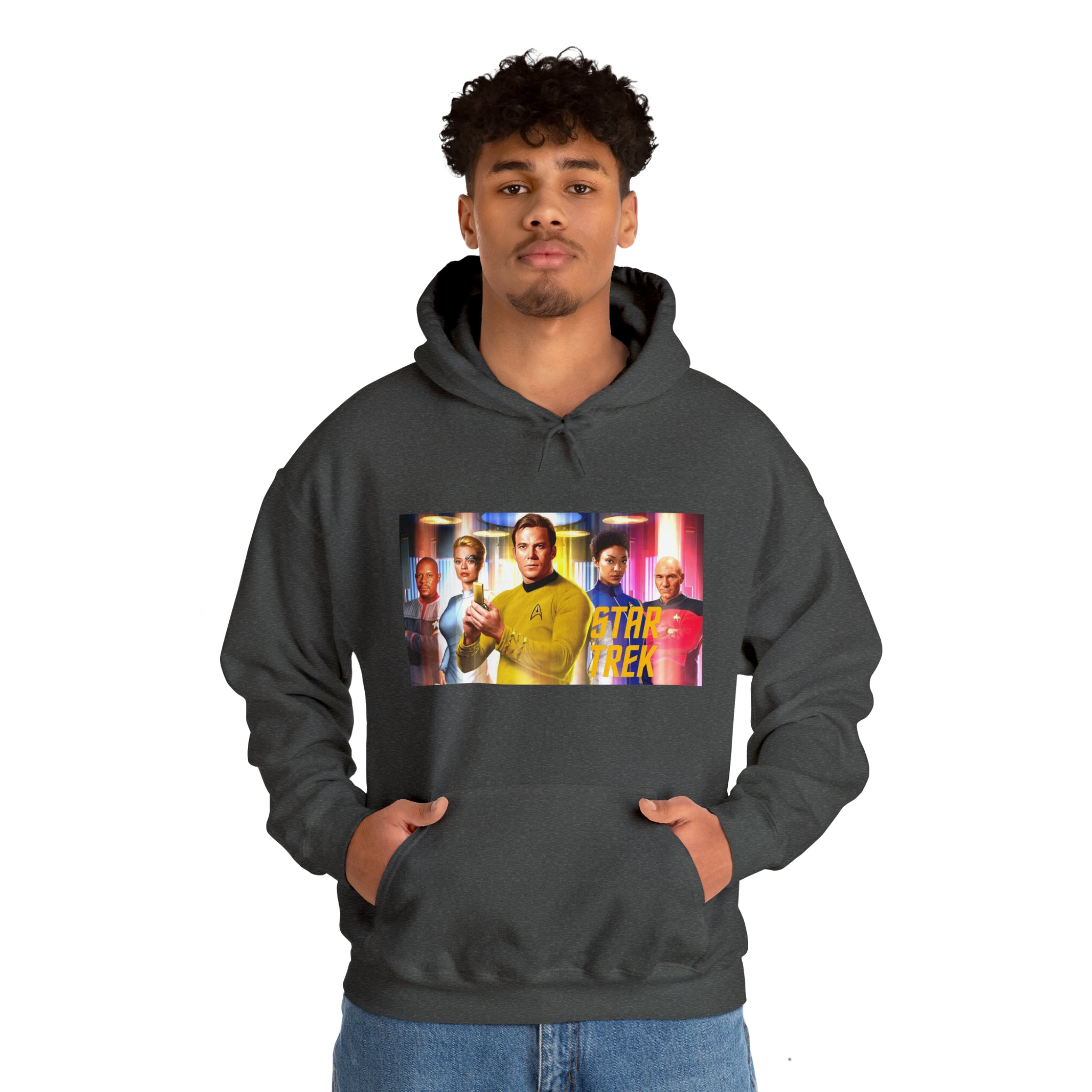 Star Trek- Unisex Heavy Blend™ Hooded Sweatshirt - Creations by Chris and Carlos